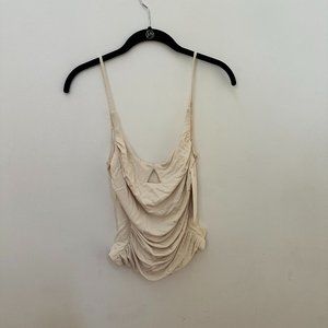 Otto Singlet Tank from Paris Georgia in Cream